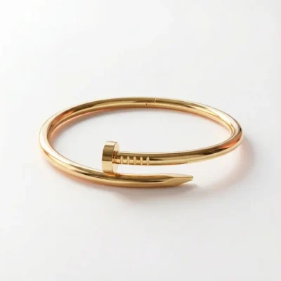 bracelet clou doré femme Maroc