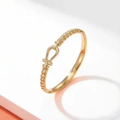 bracelet jonc acier inoxydable