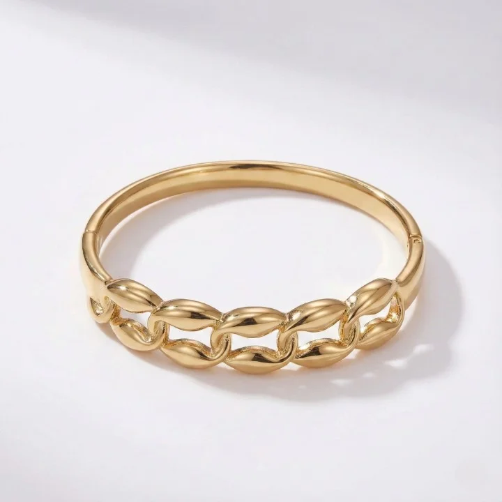 bracelet maillon doré Maroc