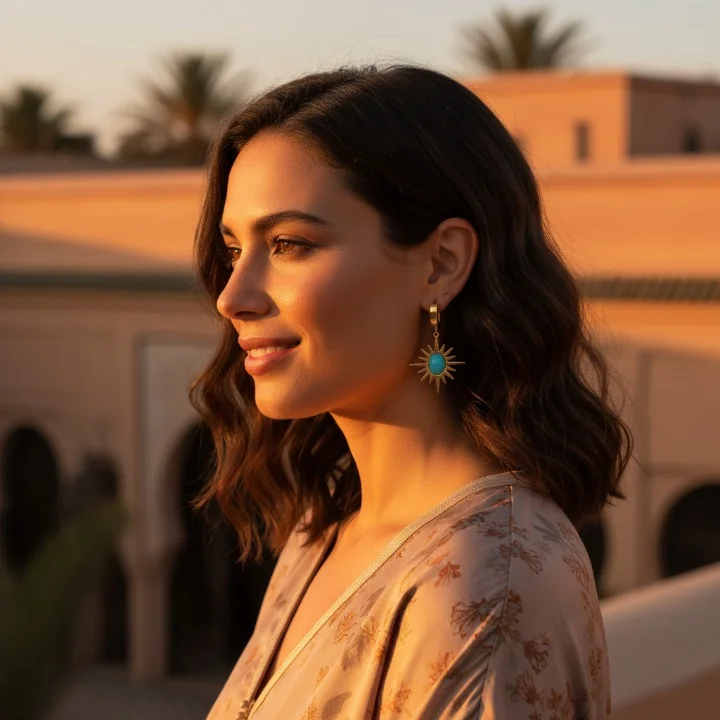 Hélios Turquoise – Votre Talisman Solaire Spectaculaire – Image 4