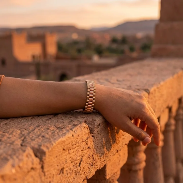 Bracelet Empire – L'Allure Prestigieuse de la Maille Montre – Image 6