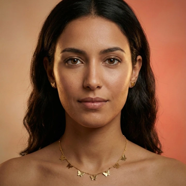 Set Papillons d’Or – Une Parure Irrésistible & Étincelante – Image 7