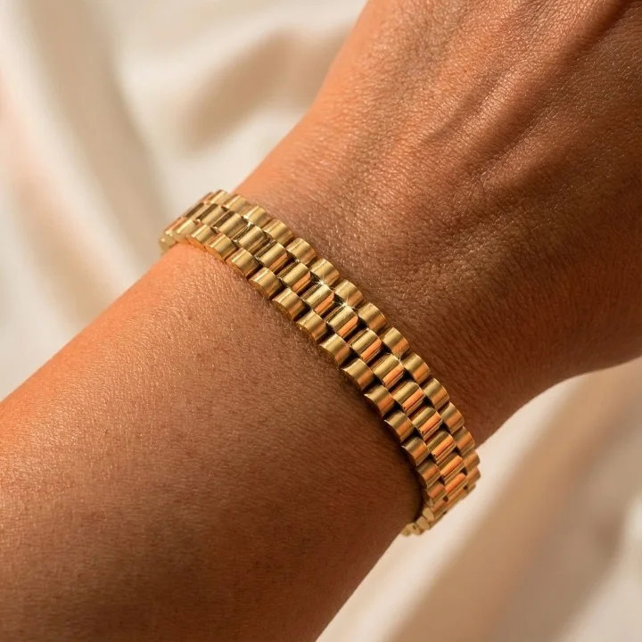 Bracelet Empire – L'Allure Prestigieuse de la Maille Montre – Image 3