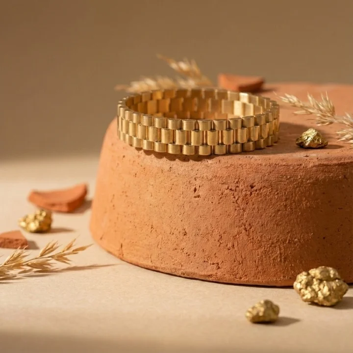 Bracelet Empire – L'Allure Prestigieuse de la Maille Montre – Image 4