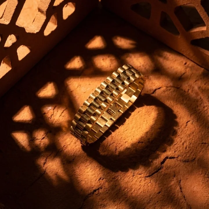 Bracelet Empire – L'Allure Prestigieuse de la Maille Montre – Image 9