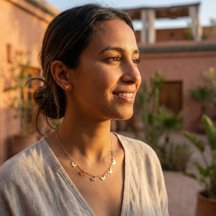 Set Papillons d’Or – Une Parure Irrésistible & Étincelante – Image 5