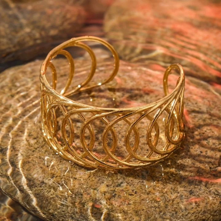 Bracelet Manchette Olympe – Le Design Ajouré Magistral – Image 8