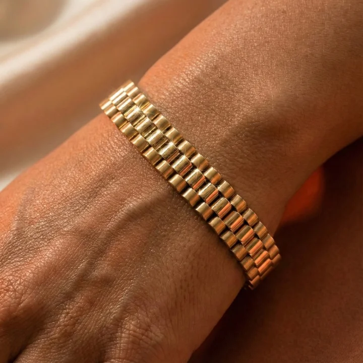 Bracelet Empire – L'Allure Prestigieuse de la Maille Montre – Image 5