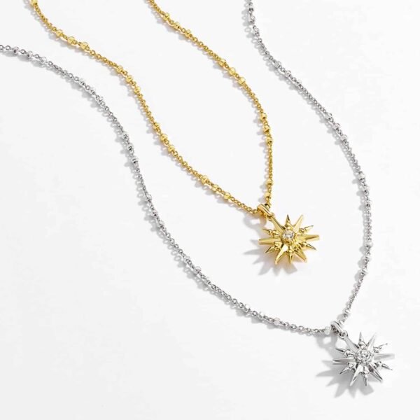 Star Charm Pendant Necklace in Gold – Image 2