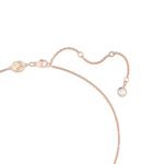 Rose Gold Coloured Una Pave Heart Crystal Pendant – Image 3